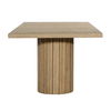 Valery Dining Table Natural 109', by Dovetail, 105.9" width x 30" height x 42" depth thumbnail 3