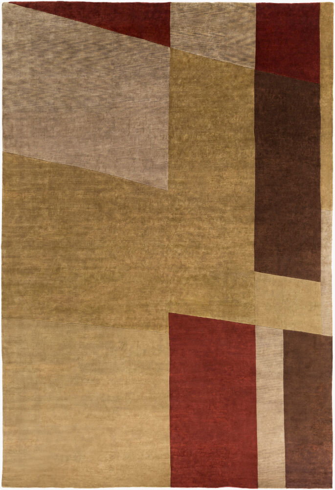 Mugal Handmade Rug, by Surya, 3' length x 2' width
