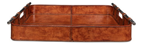 Safari Leather Tray