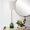 Lois Green Glass Buffet Lamp thumbnail 2