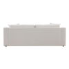 Emma Sofa Cream, Sofas & Sectional by Dovetail, 94.75" width x 33.37" height x 40" depth thumbnail 4