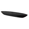 Vessel Cast Black Canoe Bowl, Decorative Tray by Uttermost, 29" width x 2.75" height x 6.5" depth thumbnail 4