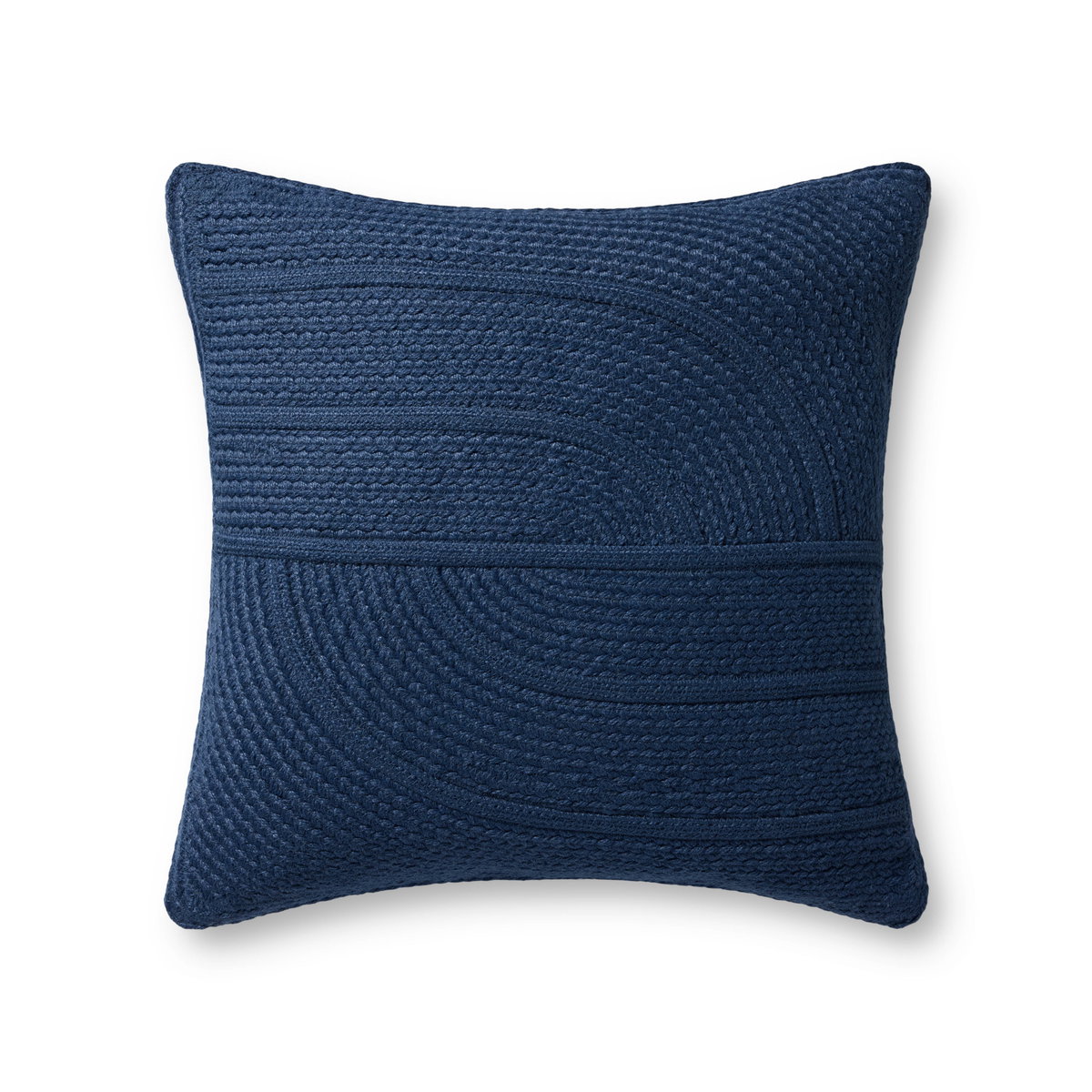 Loloi Blue Pillow, Decorative Pillow, 20" length x 20" width View 1