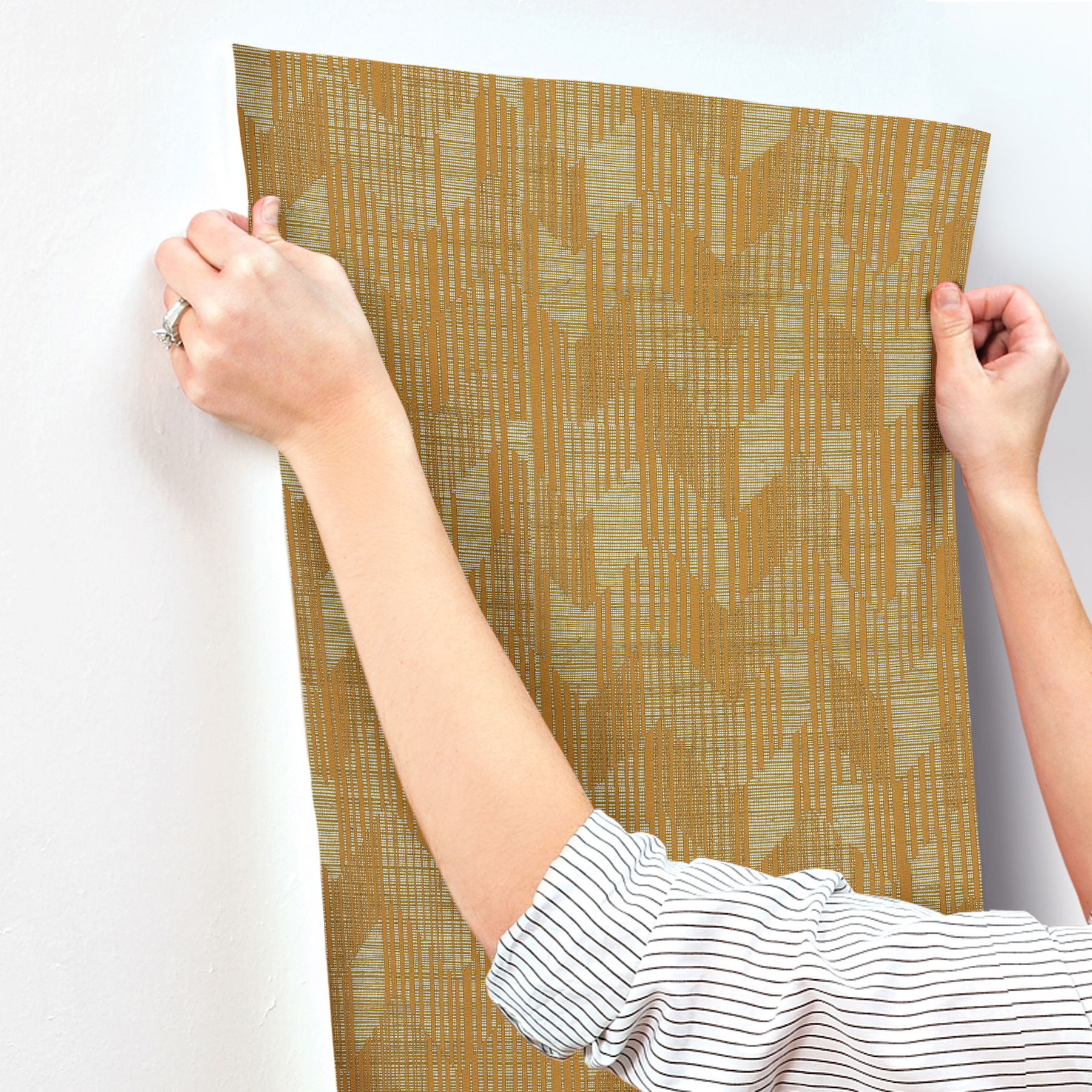 Birch Gold Wallpaper large image 