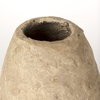 Rundal Small Beige Paper Mache Vase, by Mercana, 8" length x 8" width x 12" height thumbnail 5