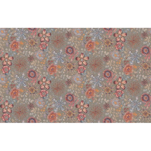 Magic Garden Black Wallpaper