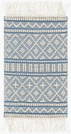 Farmhouse Tassels Handmade Rug, by Surya, 3' length x 2' width thumbnail