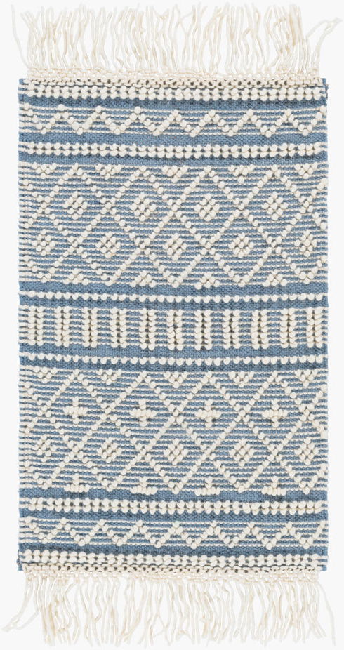 Farmhouse Tassels Handmade Rug
