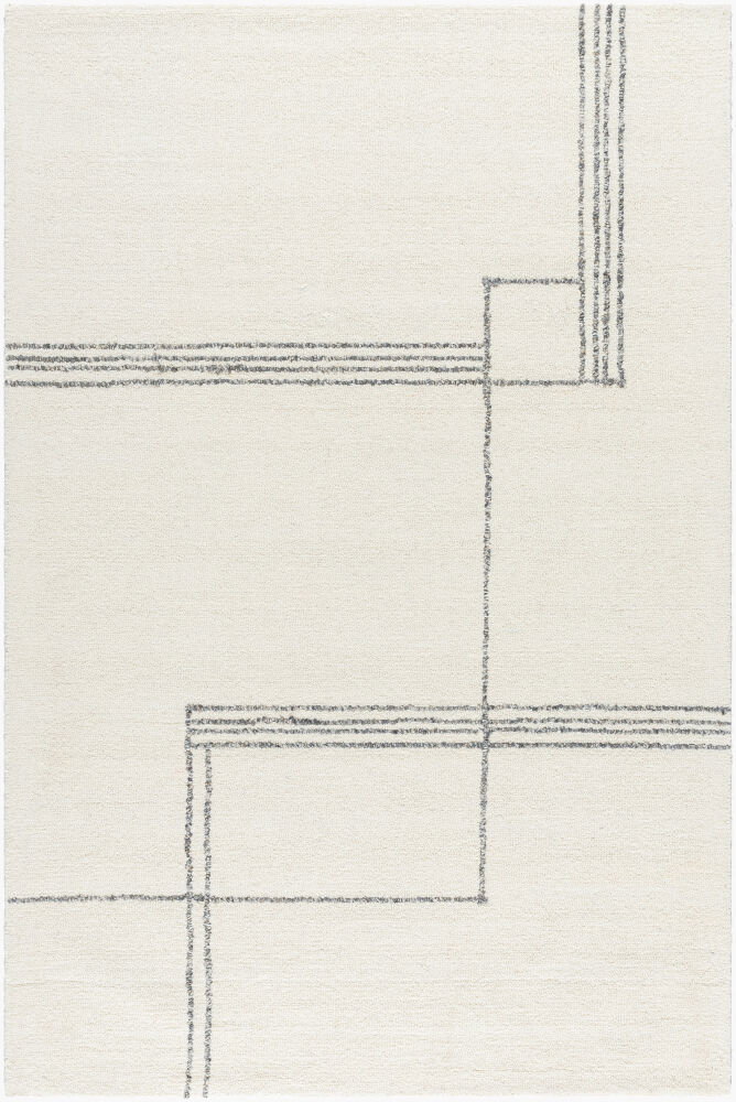 Falcao Handmade Rug, by Surya, 1'6" length x 1'6" width