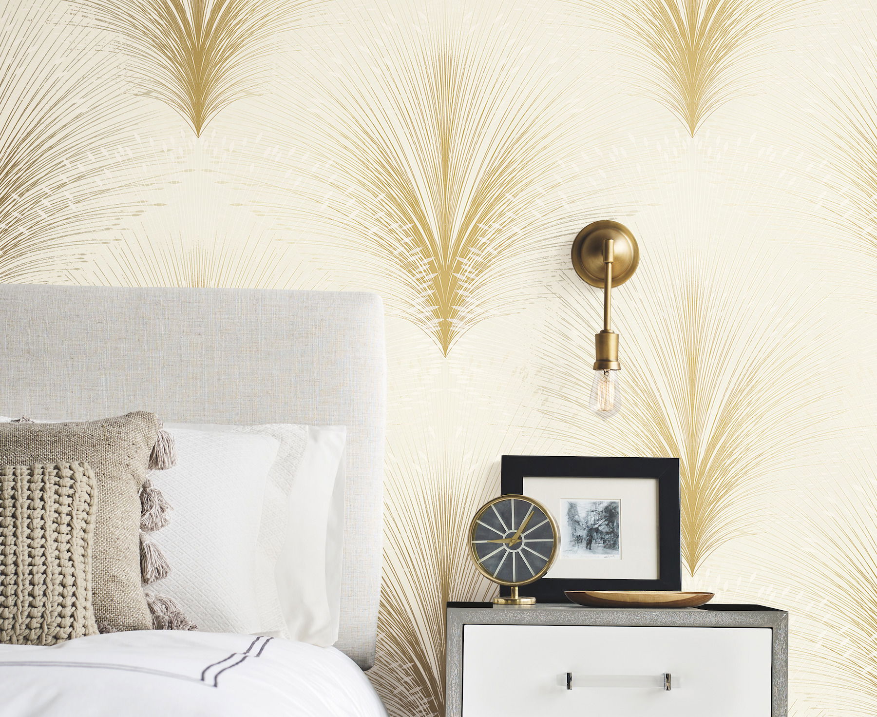 Papyrus Plume Ivory Wallpaper Papyrus Plume Ivory Wallpaper large image