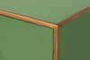 Gideon Shagreen Console  Chambray Blue, by Sarreid, 1' length x 4'6" width x 2'10" height thumbnail 5