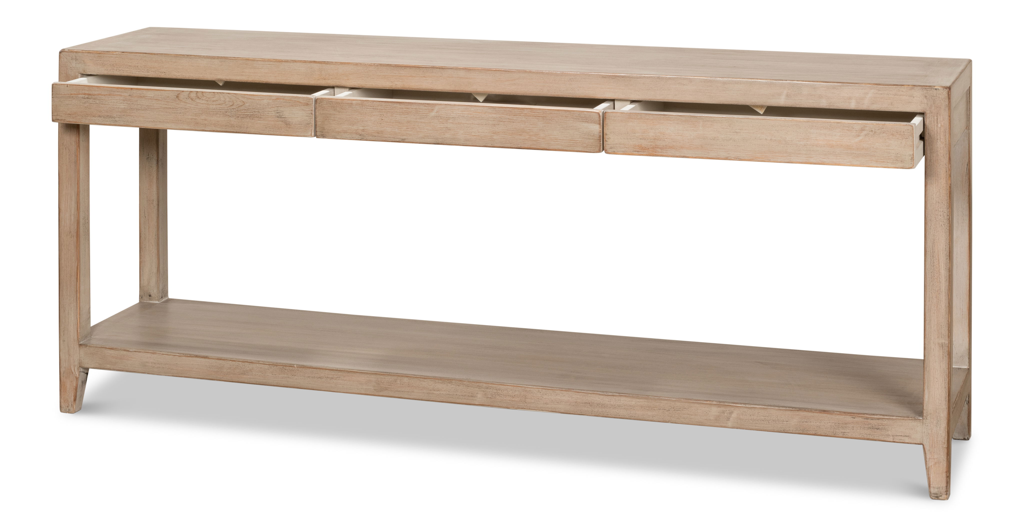 Anton Console, Console Table by Sarreid, 72" length x 16" width x 30" height View 9