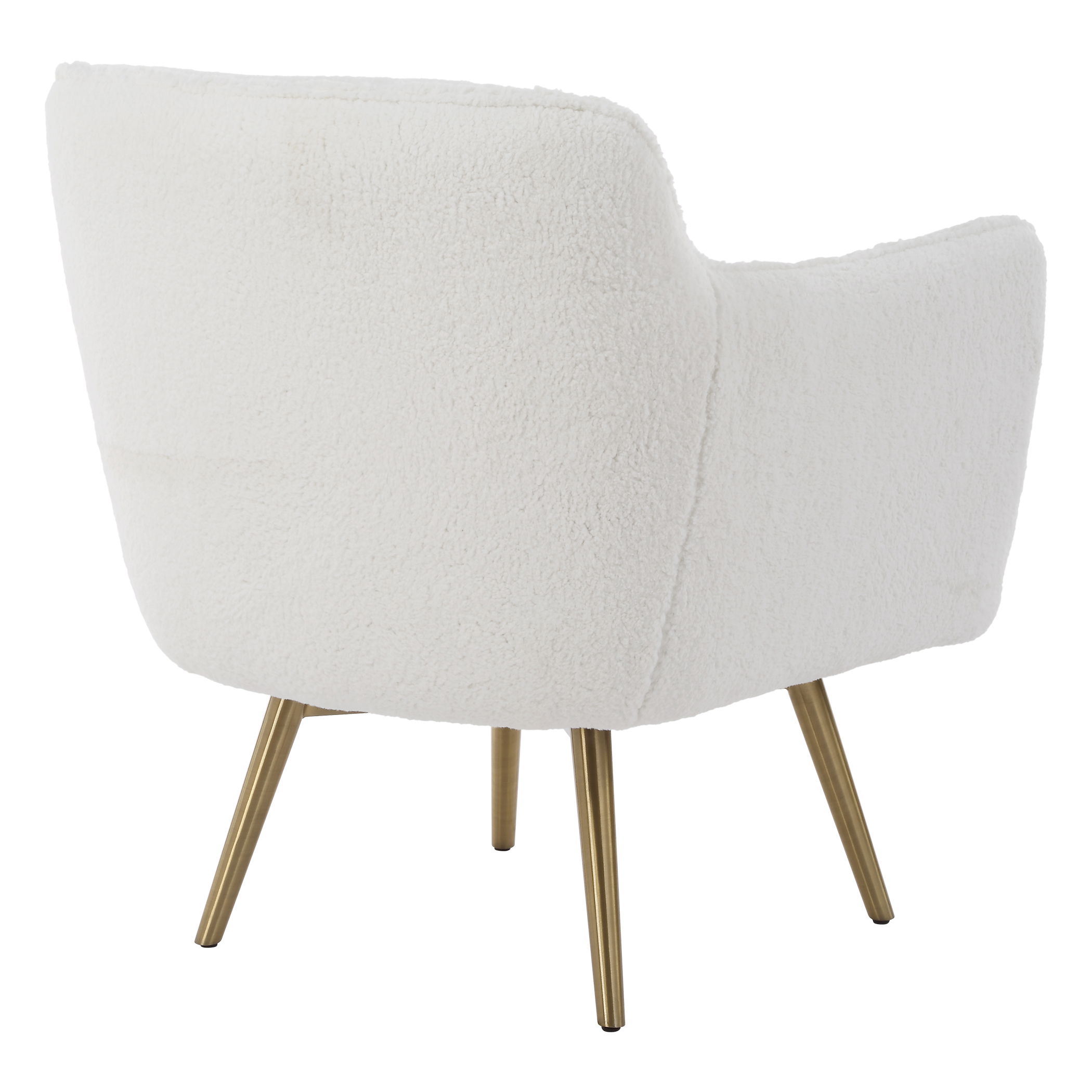 Oasis White Swivel Chair large image 