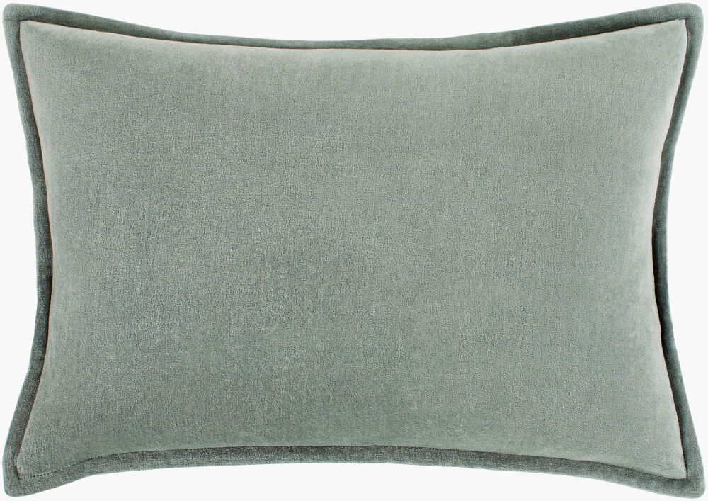 Cotton Velvet Lumbar Pillow large image 