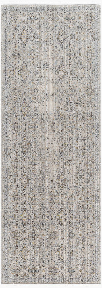 Margaret Machine Woven Rug, by Surya, 7'2.61" length x 2'7.5" width
