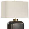 Quentin Dark Bronze Table Lamp, by Uttermost, 17" width x 25" height x 10" depth thumbnail 8