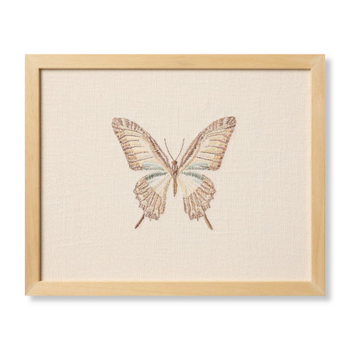 Loloi Butterfly Beige Wall Art