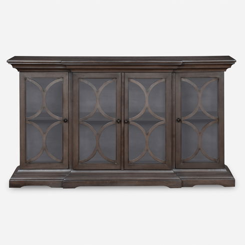 Belino Wooden 4 Door Chest