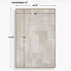 Erase Canvas Abstract Art, by Uttermost, 49.75" width x 73.75" height x 1.5" depth thumbnail 3