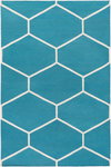 Atrium Handmade Rug, by Surya, 1'6" length x 1'6" width thumbnail