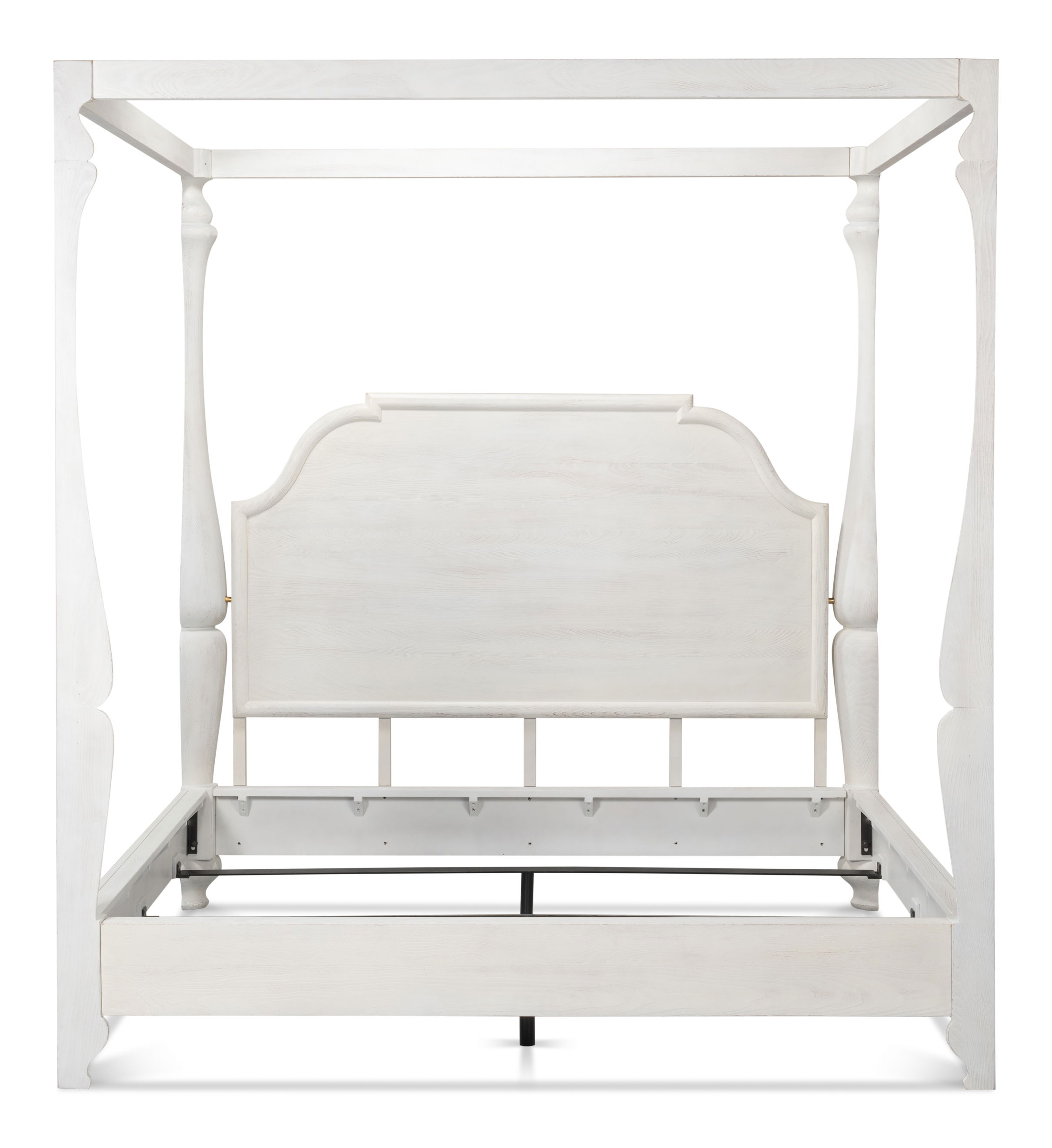 Madeline Bungalow Bed King Bungalow Wht large image 