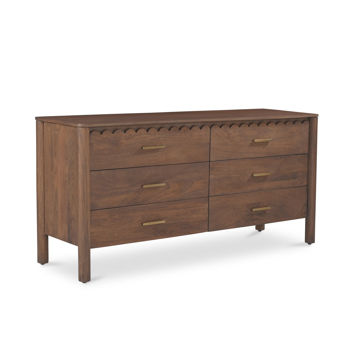 Wiley Dresser Vintage Brown, by Moe's Home, 63" width x 30" height x 19" depth View 5