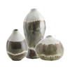 Earthflow Glazed Outdoor Vases Set/3, by Uttermost, 6.29" width x 14.25" height x 6.29" depth thumbnail 4