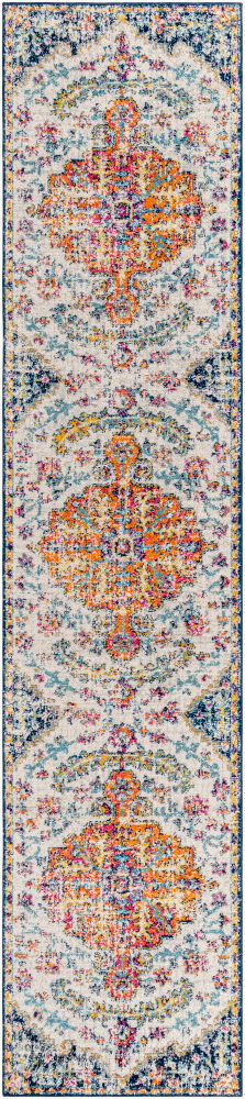 Harput Machine Woven Rug, by Surya, 11'11.7" length x 2'7.5" width