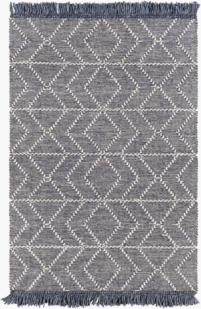 Uttar Handmade Rug, by Surya, 1'6" length x 1'6" width