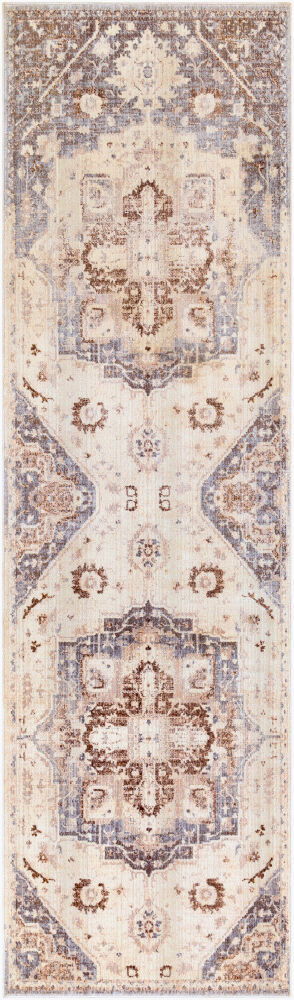 Ephesians Machine Woven Rug, by Surya, 9'0.27" length x 2'7.5" width