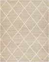 Cadence Handmade Rug, by Surya, 1'6" length x 1'6" width thumbnail