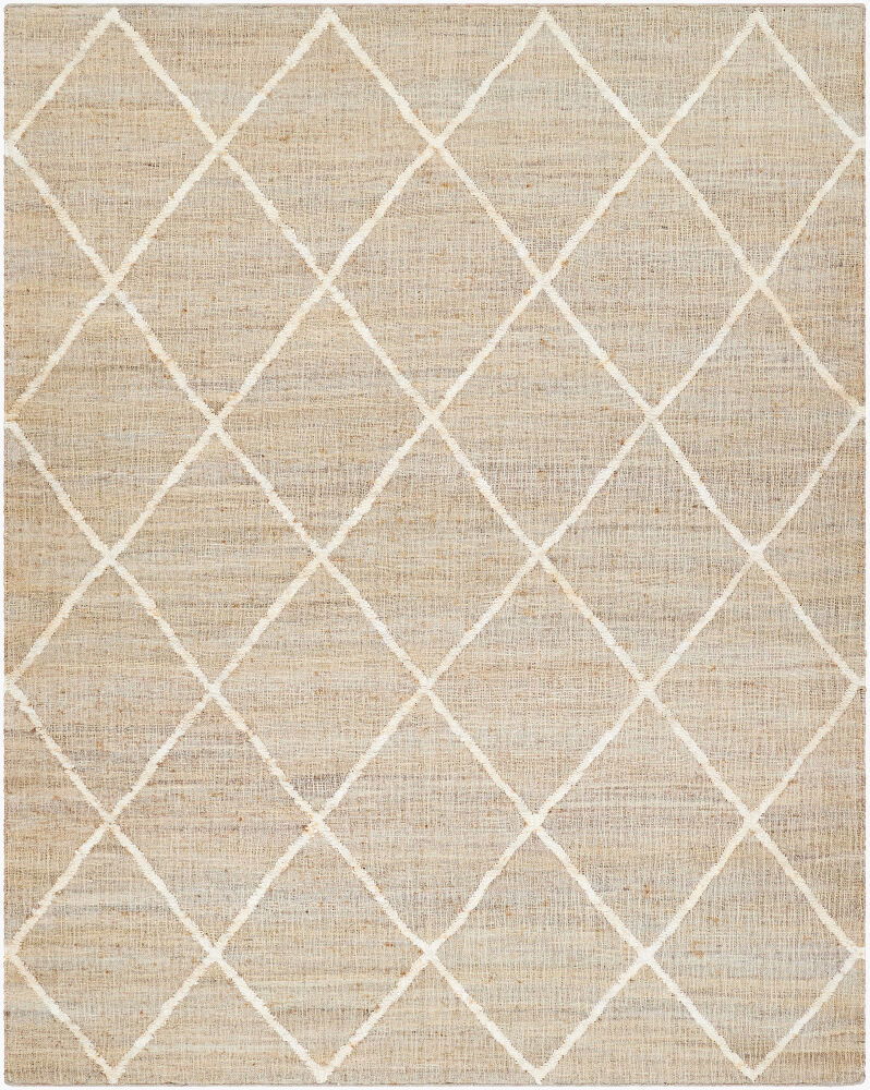 Cadence Handmade Rug, by Surya, 1'6" length x 1'6" width