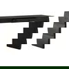 Natassia Desk Black, by Dovetail, 51.5" width x 30" height x 22" depth thumbnail 5
