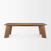 Jonan Brown Solid Mango Wood Rectangular Dining Table thumbnail 6