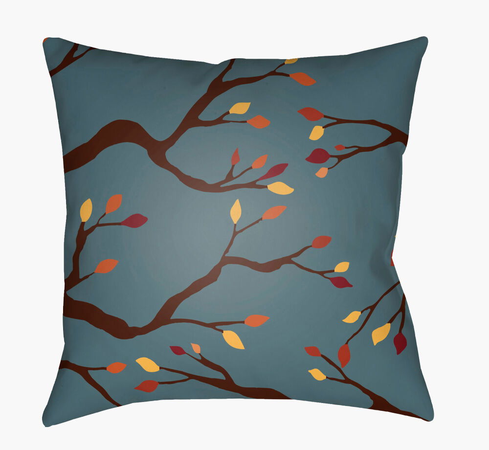Branches Accent Pillow, Decorative Pillow by Surya, 18" length x 18" width