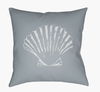 Shells II Accent Pillow, Decorative Pillow by Surya, 18" length x 18" width thumbnail