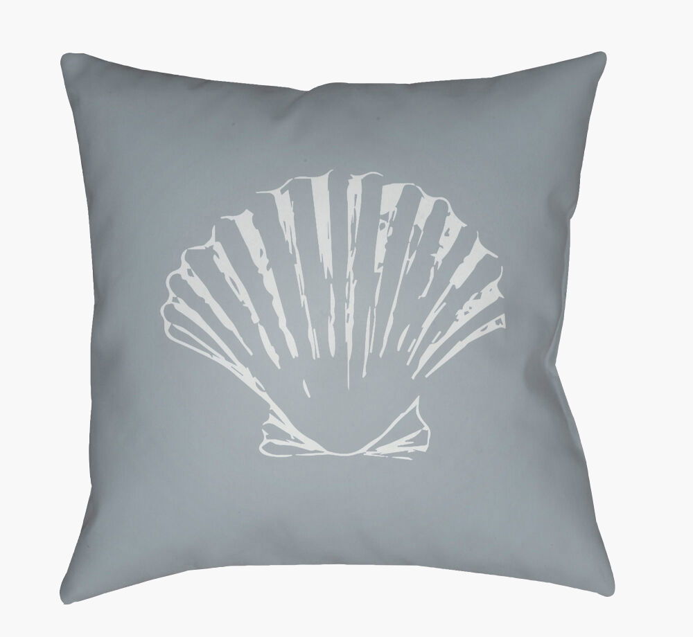 Shells II Accent Pillow, Decorative Pillow by Surya, 18" length x 18" width