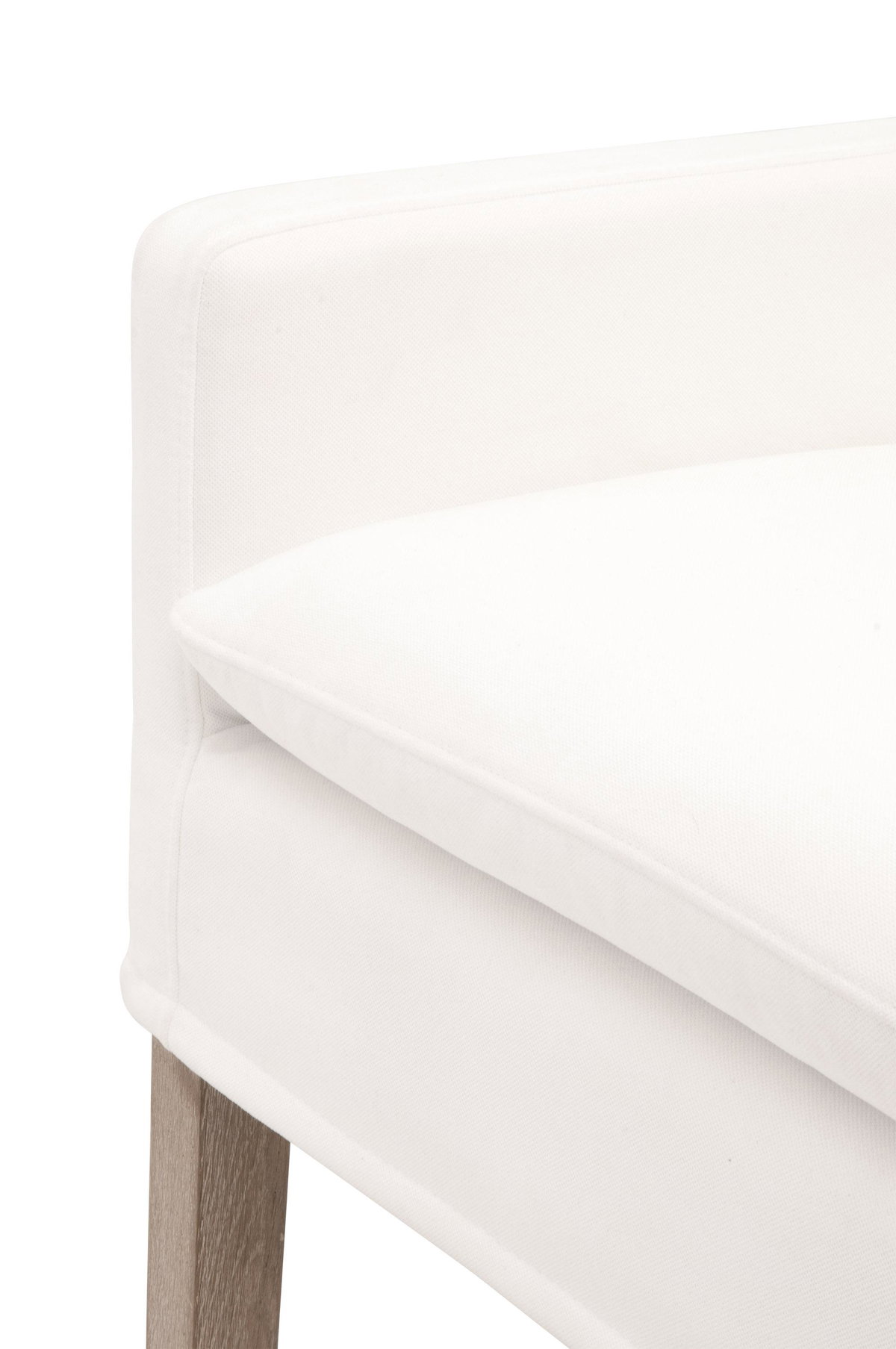 Drake Slipcover Counter Stool, Dining Chair by Essentials for Living, 23.5" width x 39.5" height x 24.5" depth View 6