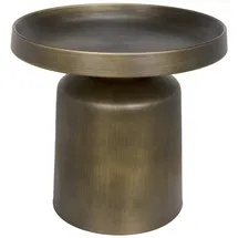 Online Designer Combined Living/Dining Lee Steel Tray Top Pedestal End Table