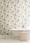 Papillon Primary Wallpaper, by York Wall, 27' length x 2'3" width x 0.02" depth thumbnail 7