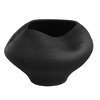 Nocturne Textured Black Bowl, Decorative by Uttermost, 14" width x 9" height x 14" depth thumbnail 5