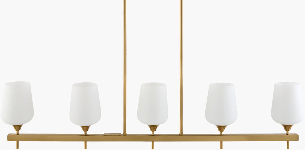 Yueva Chandelier, by Surya, 5" length x 47" width x 9" height