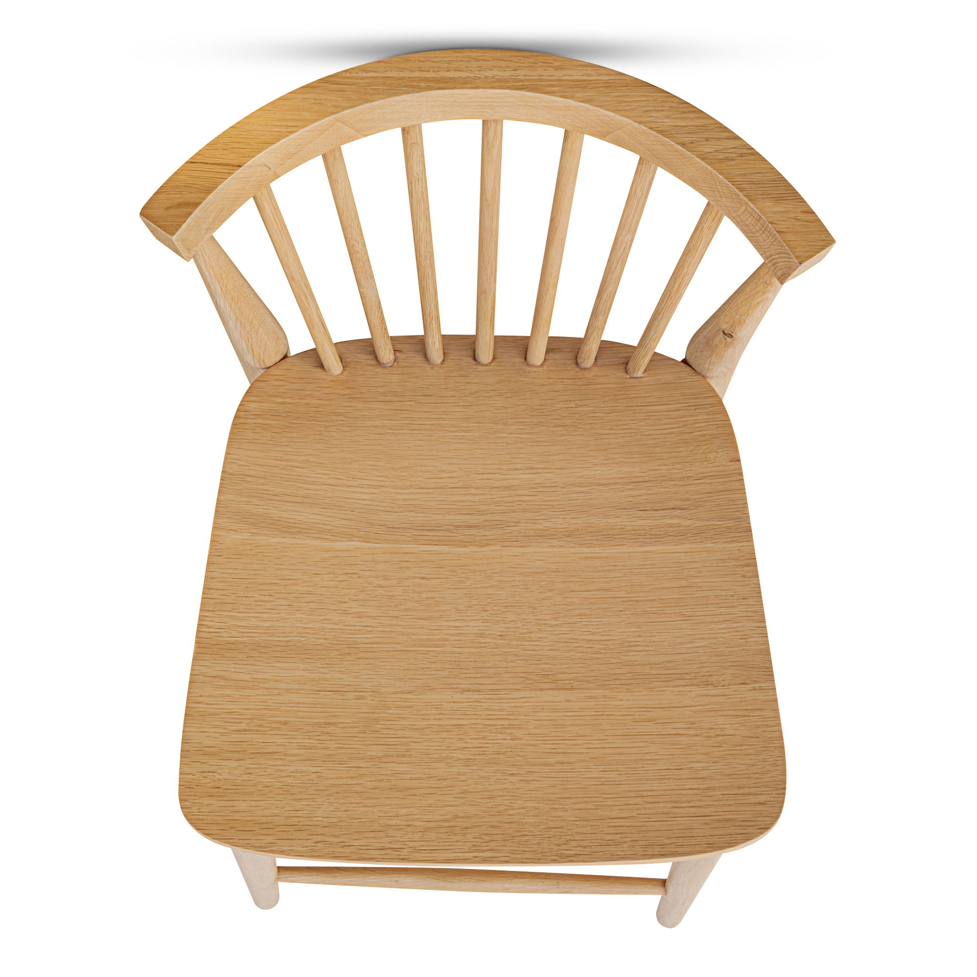 Marley Counter Stool Oak, Counter & Bar Stool by Moe's Home, 18" width x 37" height x 20" depth View 6