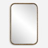 A Little Knotty Bronze Vanity Mirror, by Uttermost, 1'8" width x 2'6" height x 1.75" depth thumbnail 1