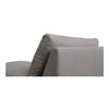 Miles Outdoor Chaise Speckled Light Grey thumbnail 4