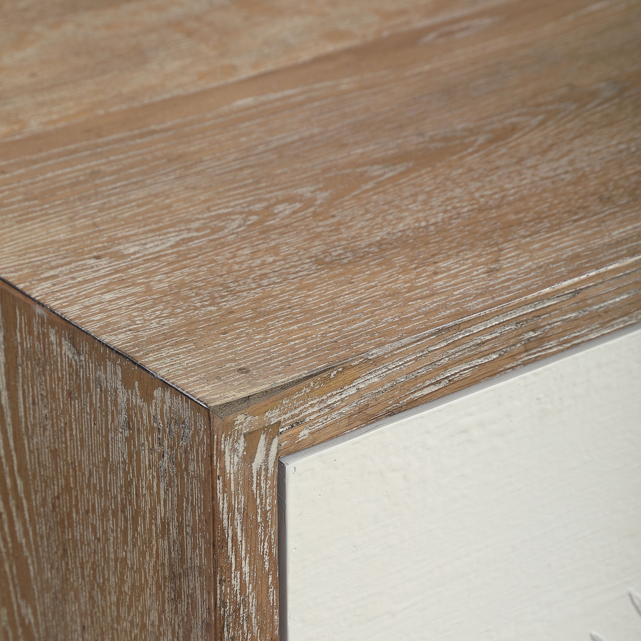 Dani 4 Door White Cabinet large image 