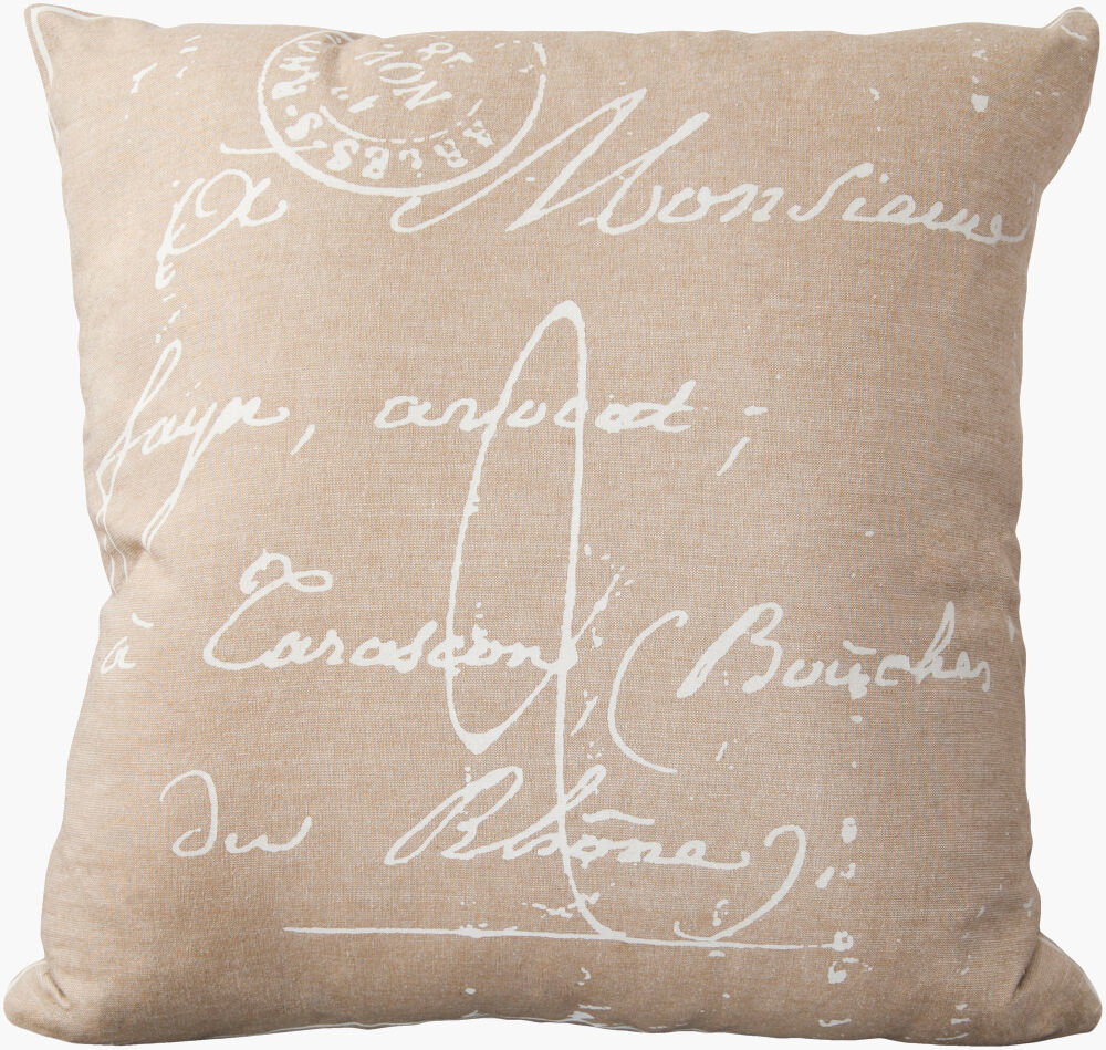 Montpellier Accent Pillow, Decorative Pillow by Surya, 18" length x 18" width