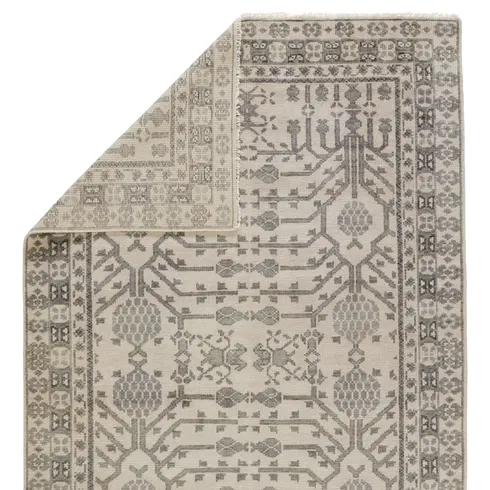 Jaipur Living Cosimo Hand-Knotted Oriental Gray Area Rug 6