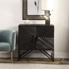 Zadie Ebony Accent Cabinet thumbnail 4