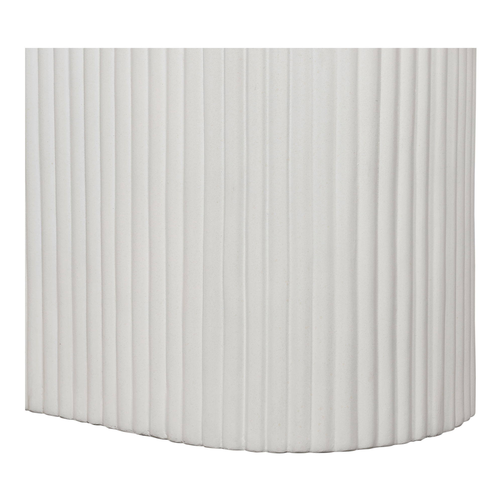 Lyon Outdoor Dining Table Light Grey, Outdoor Table by Moe's Home, 6'6.7" width x 2'5.9" height x 2'11.4" depth View 4